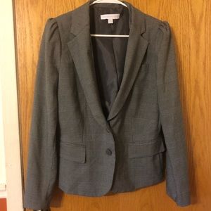 New York & Company Plaid Blazer - Size 14